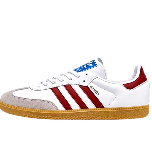 🎈 ADIDAS SAMBA COLLEGIATE BURGUNDY 🎈 - Picture 3 of 4